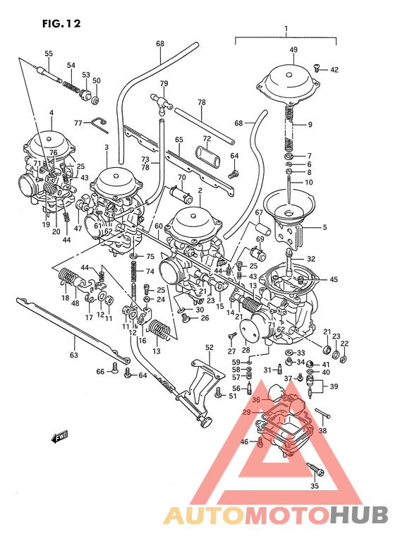 Carburetor assy