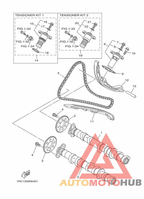 Camshaft & chain