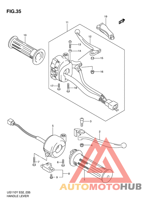 Рулевой рычаг