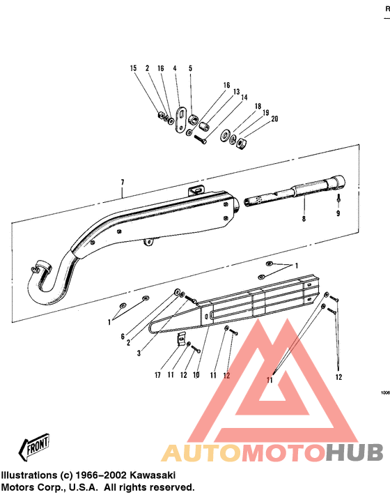 Muffler comp