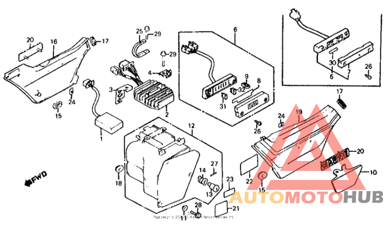 Боковые обтекатели
