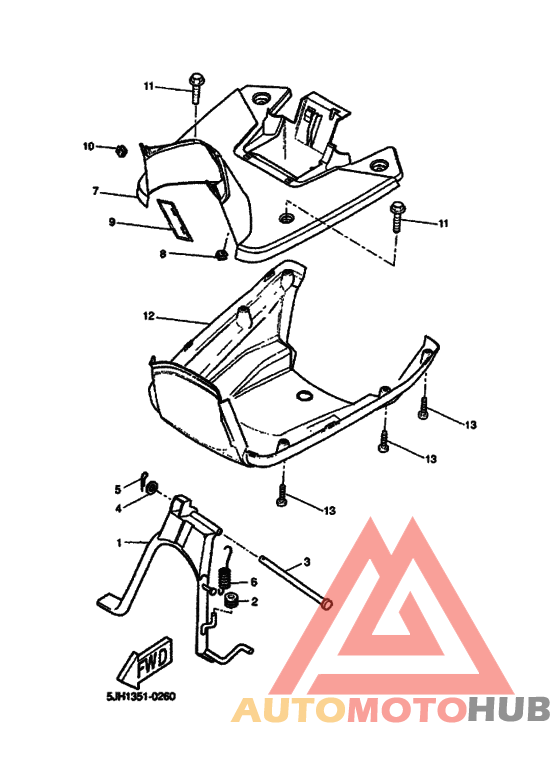 Support & repose pied