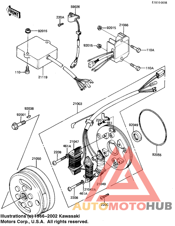 Ignition/generator/regulator