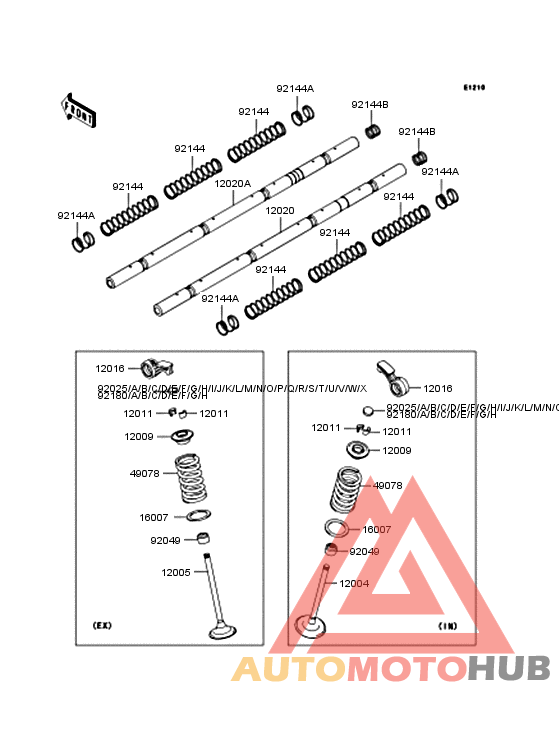 Rocker arms/valves