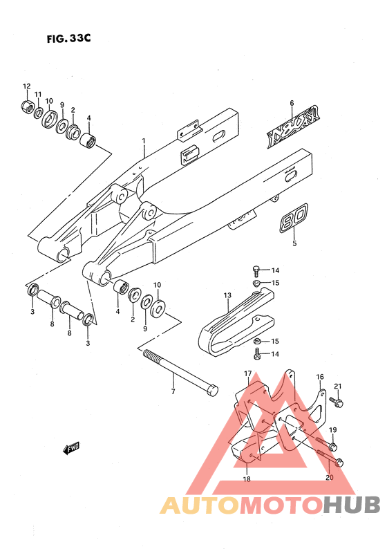 Маятник задний