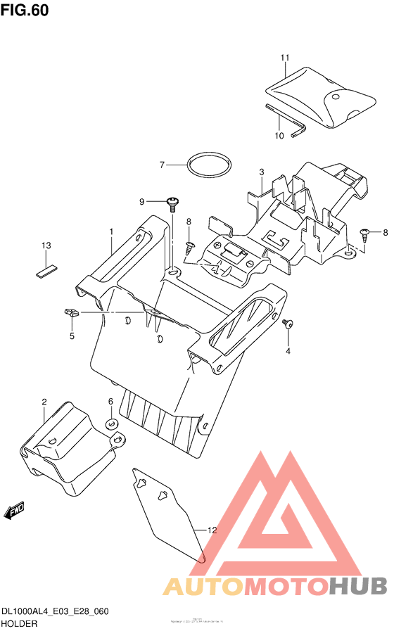 Holder (Dl1000Al4 E28)