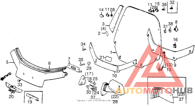 120i/a/lwindscreen 84-85