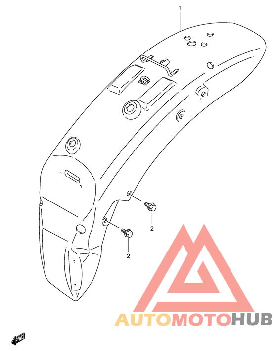 Заднее крыло