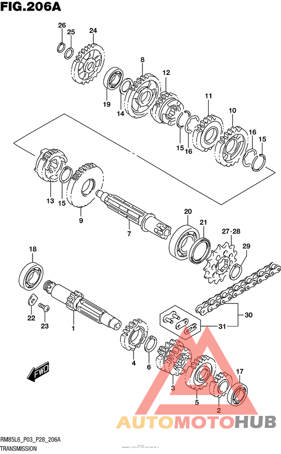 Transmission (Rm85L6 P03)