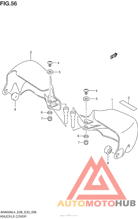 Knuckle Cover (An400Zal4 E28)