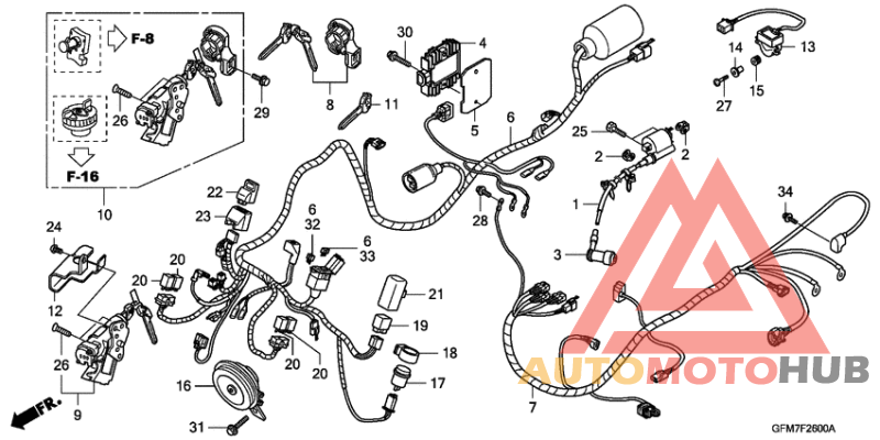 Harness wire