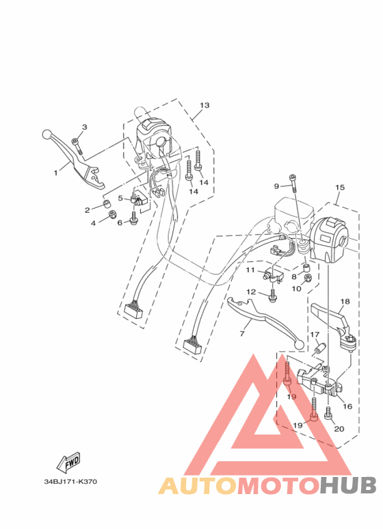 Interruptor  manillar&palanc