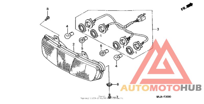 Задний фонарь