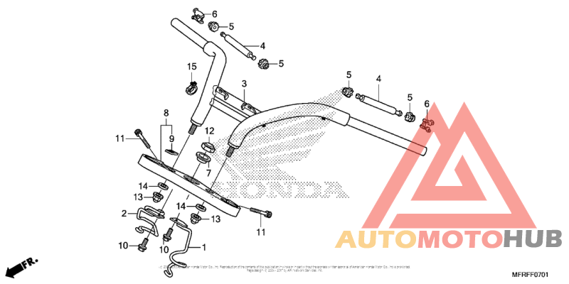 Handlebar + Top Bridge (2)