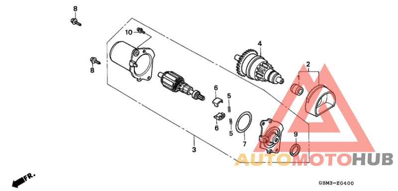 Стартерный мотор