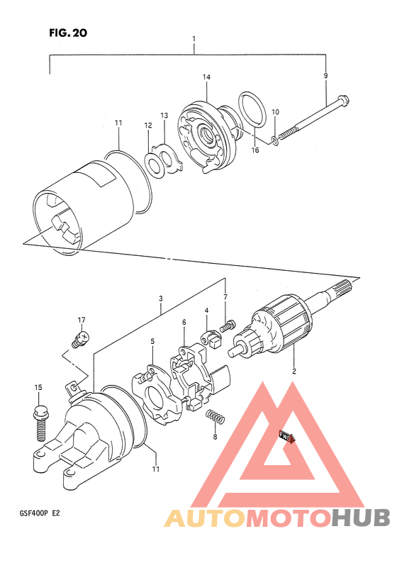 Стартерный мотор