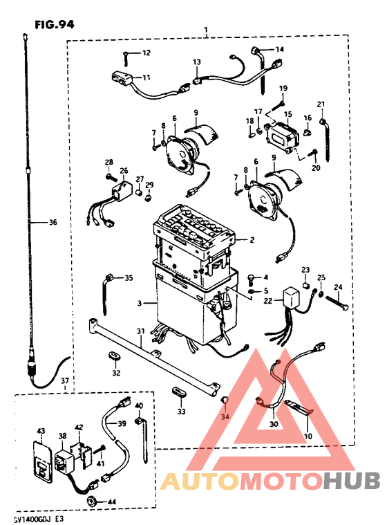 Audio kit gv1400gtg optional
