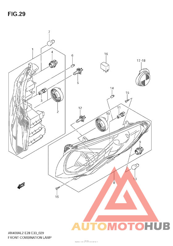Front Combination Lamp
