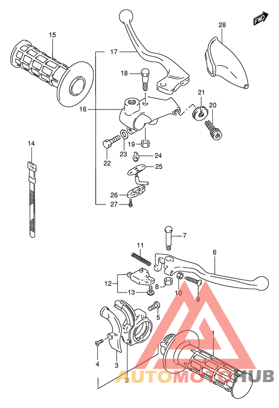 Рулевой рычаг