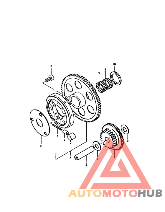 Муфта стартера