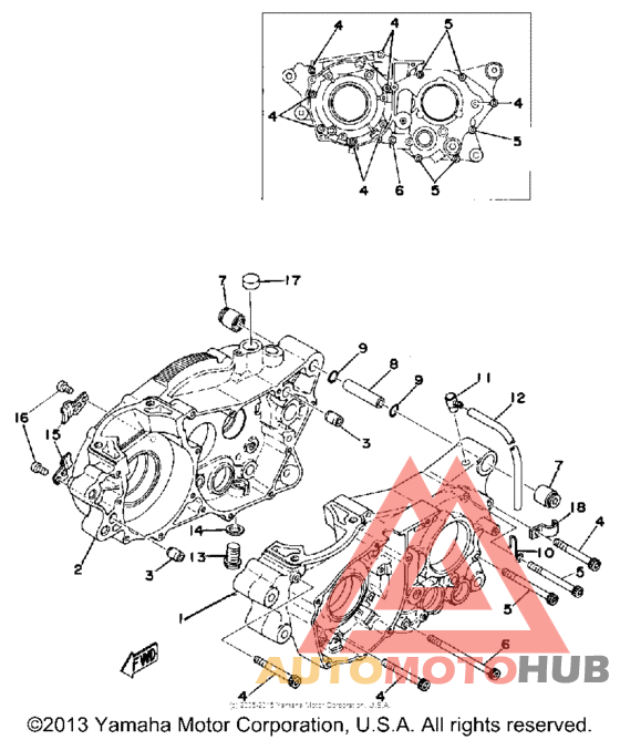 Картер двигателя