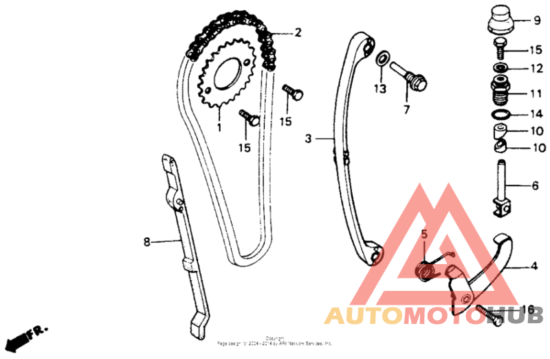 Cam chain 86-93