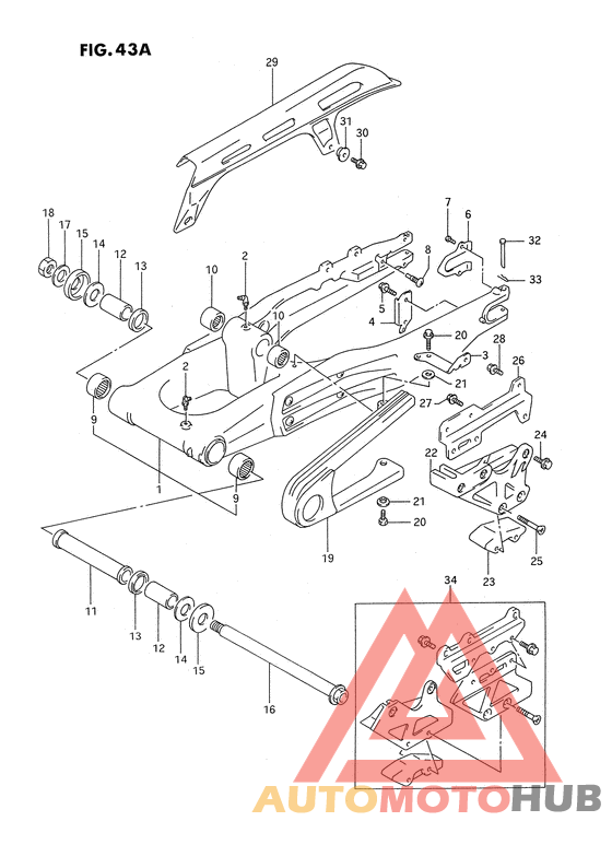 Маятник задний