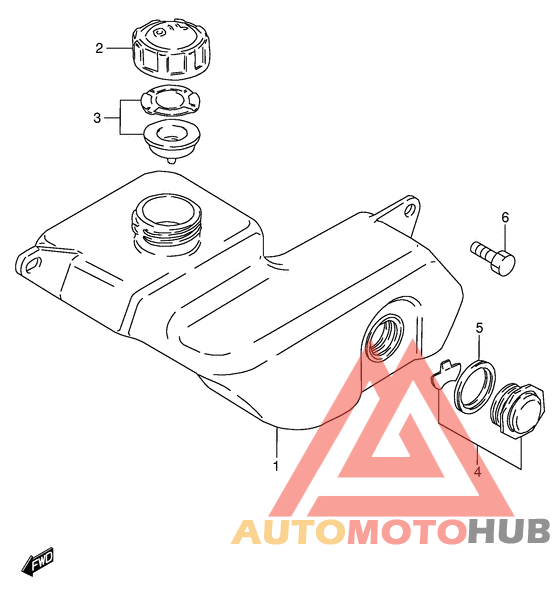 Бак масляный