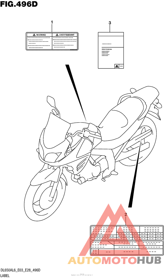 Label (Dl650Xal6 E28)