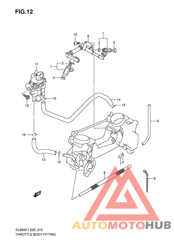 Throttle body fitting