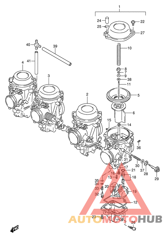Carburetor assy