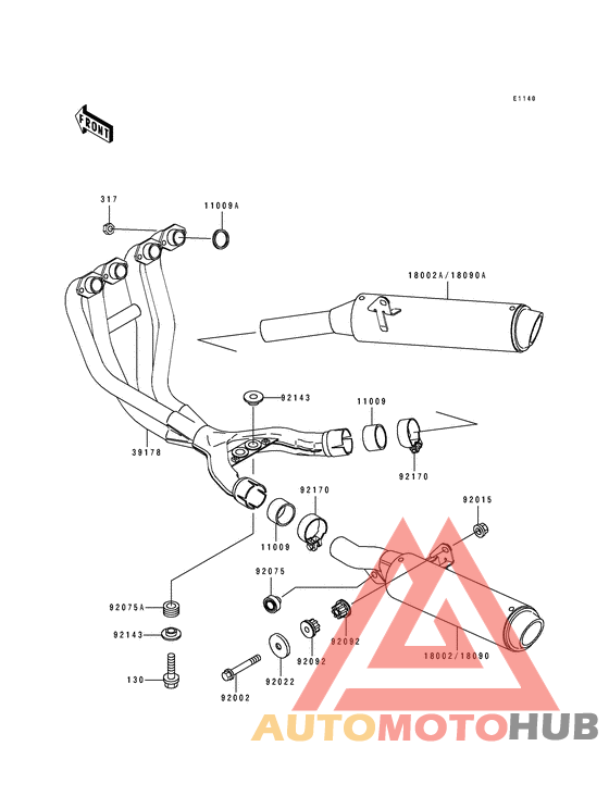 Muffler comp