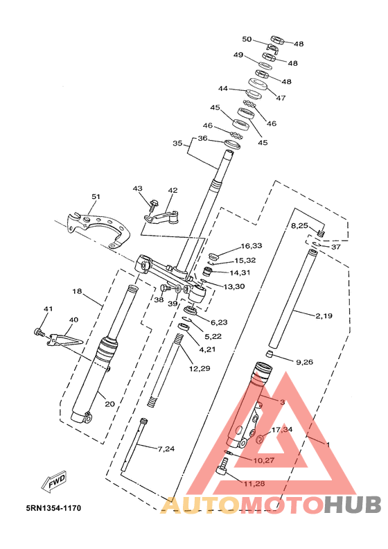 Передняя вилка