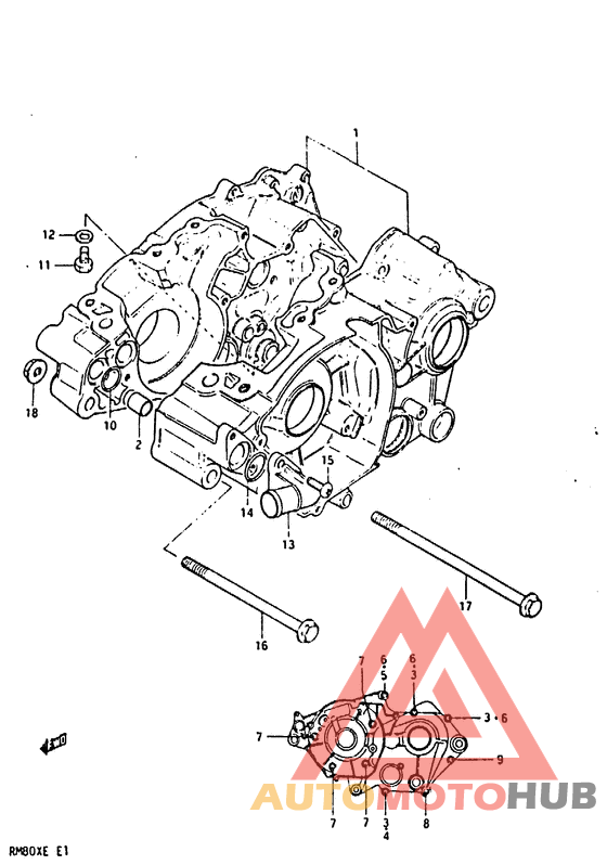 Картер двигателя