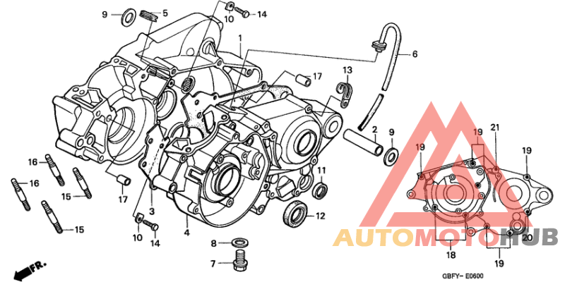 Картер двигателя
