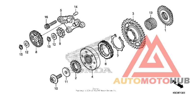 Муфта стартера
