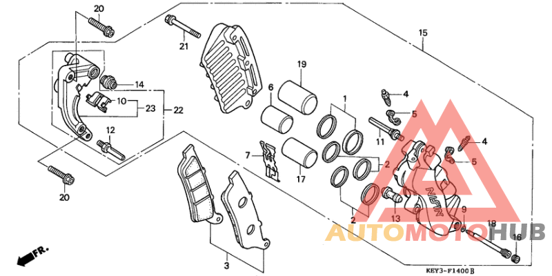 Передний суппорт