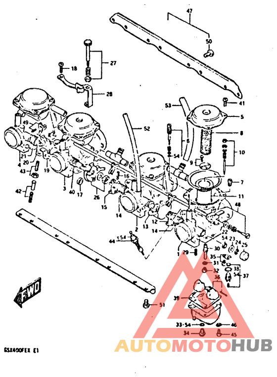 Carburetor assy