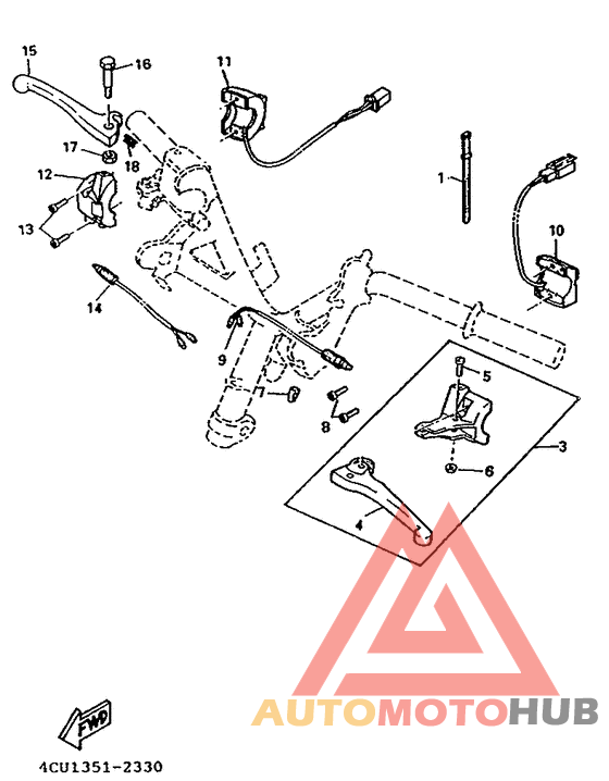 Interruptor de manija . palanc