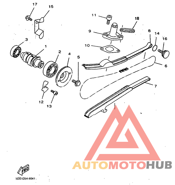 Camshaft. chain