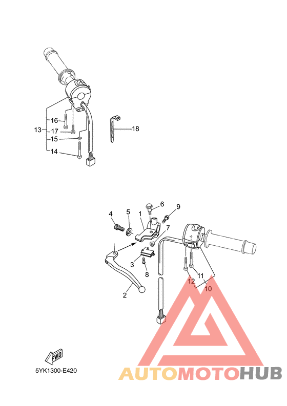Handle switch & lever