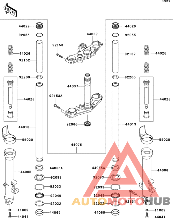 Front fork(k6f)