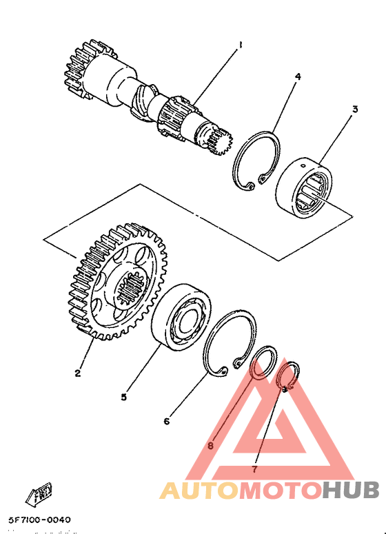 Counter shaft