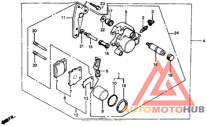 Передний суппорт