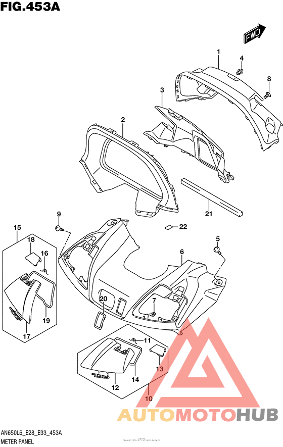 Meter Panel (An650L6 E33)