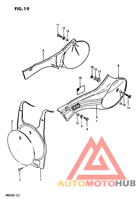 Обтекатель задний