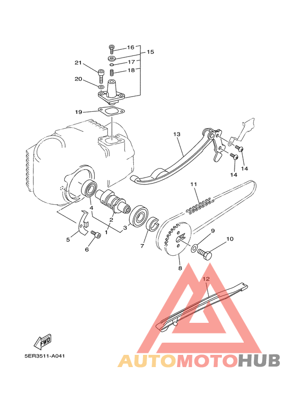 Camshaft. chain