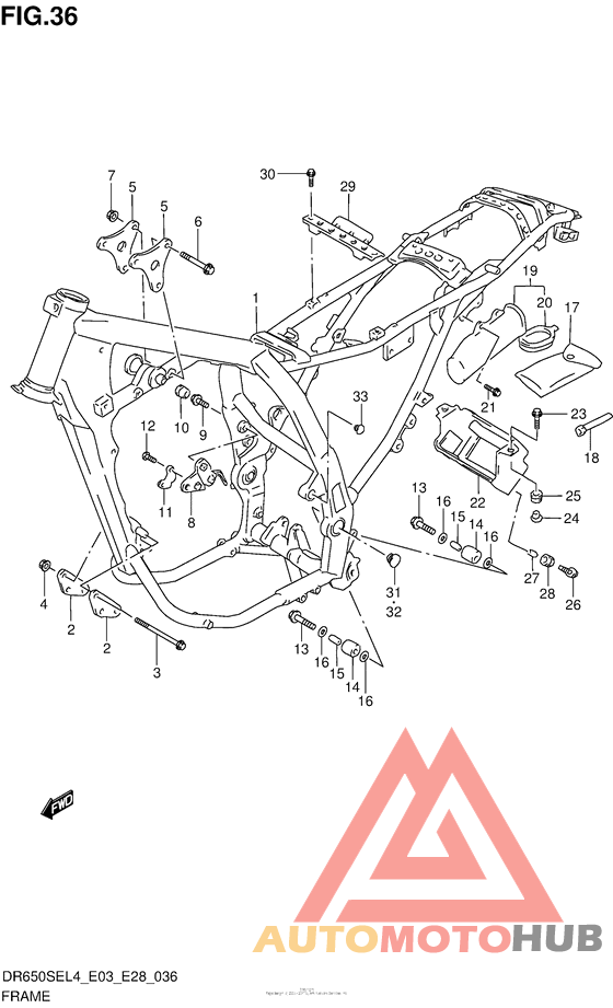 Frame (Dr650Sel4 E03)