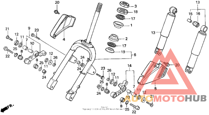 Передняя вилка