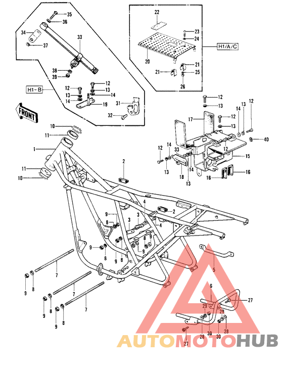 Frame/frame fittings